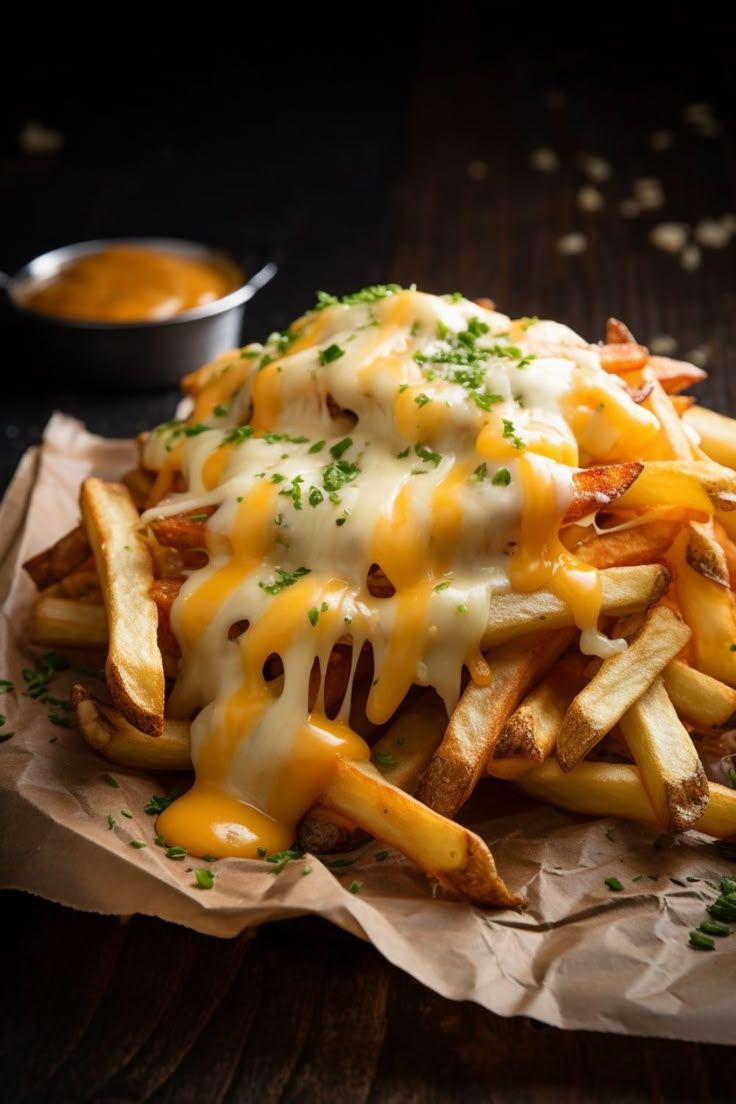 Cheesy N Saucy Fries