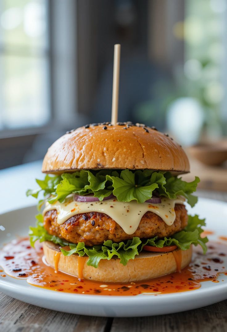Chicken Peri Burger