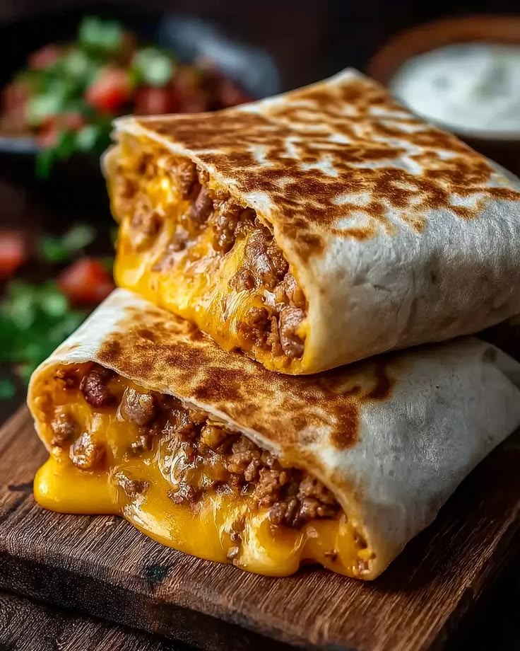 Chili Cheese Crispy Veg Patty Wrap