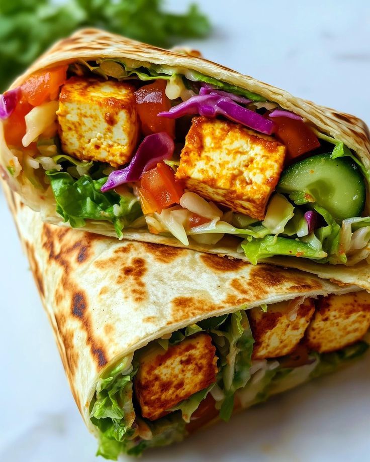 Chipotle Paneer & Veg Wrap